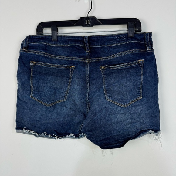 Vigoss Jagger Denim Jean Shorts Raw hem summer - Picture 2 of 5